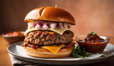 Pljeskavica (Serbian Burger)